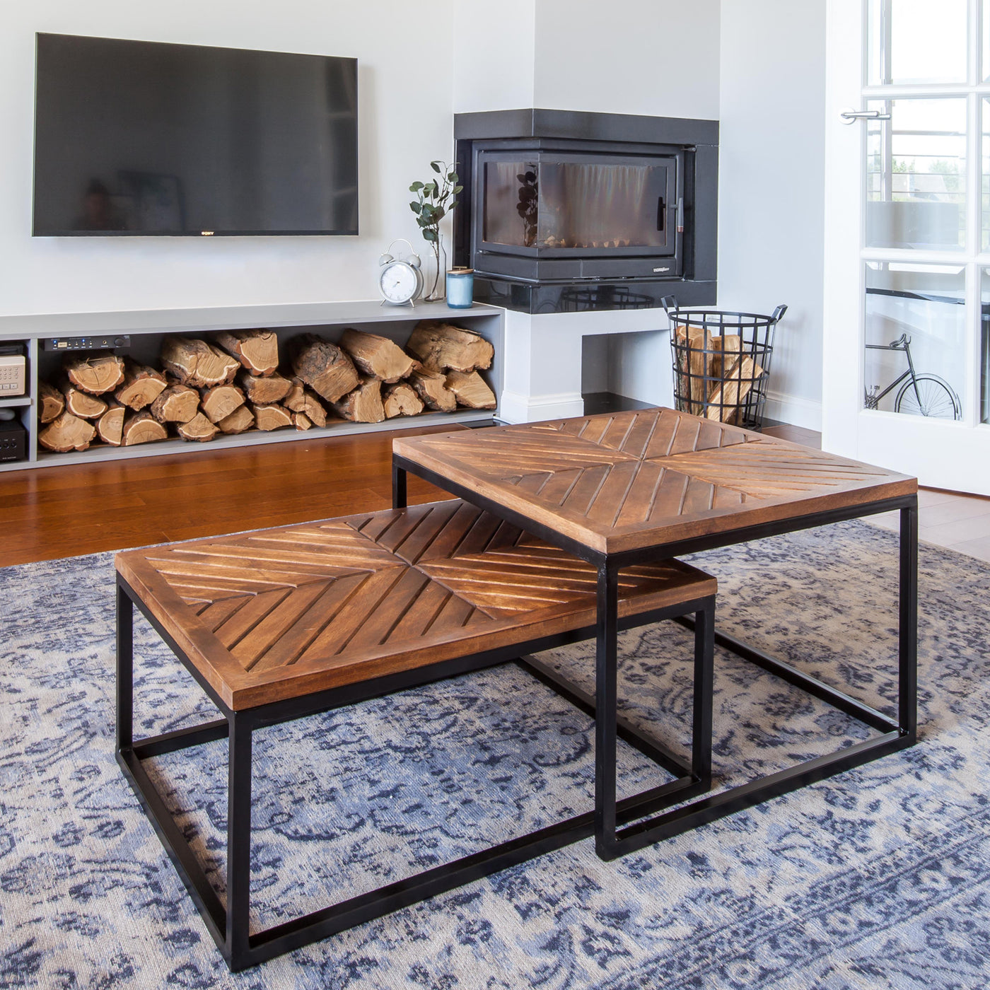 HOG Herringbone Coffee Table – Woodive