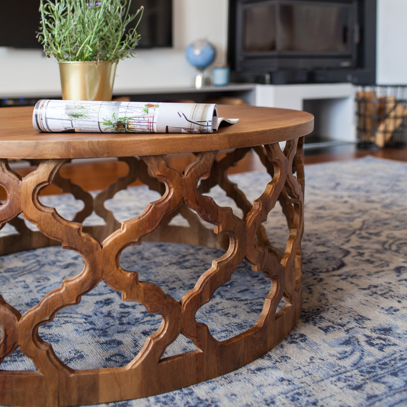 Couchtisch HUGGEN STOR - 90 cm