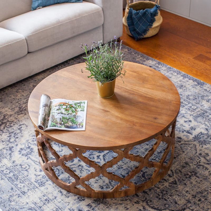 Couchtisch HUGGEN STOR - 90 cm