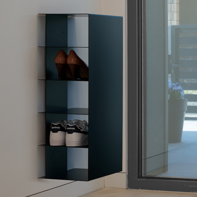 Metal 2025 shoe storage