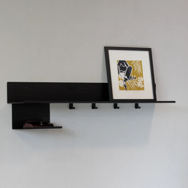 Uppsala & Malmo Set of practical metal furniture for the hallway